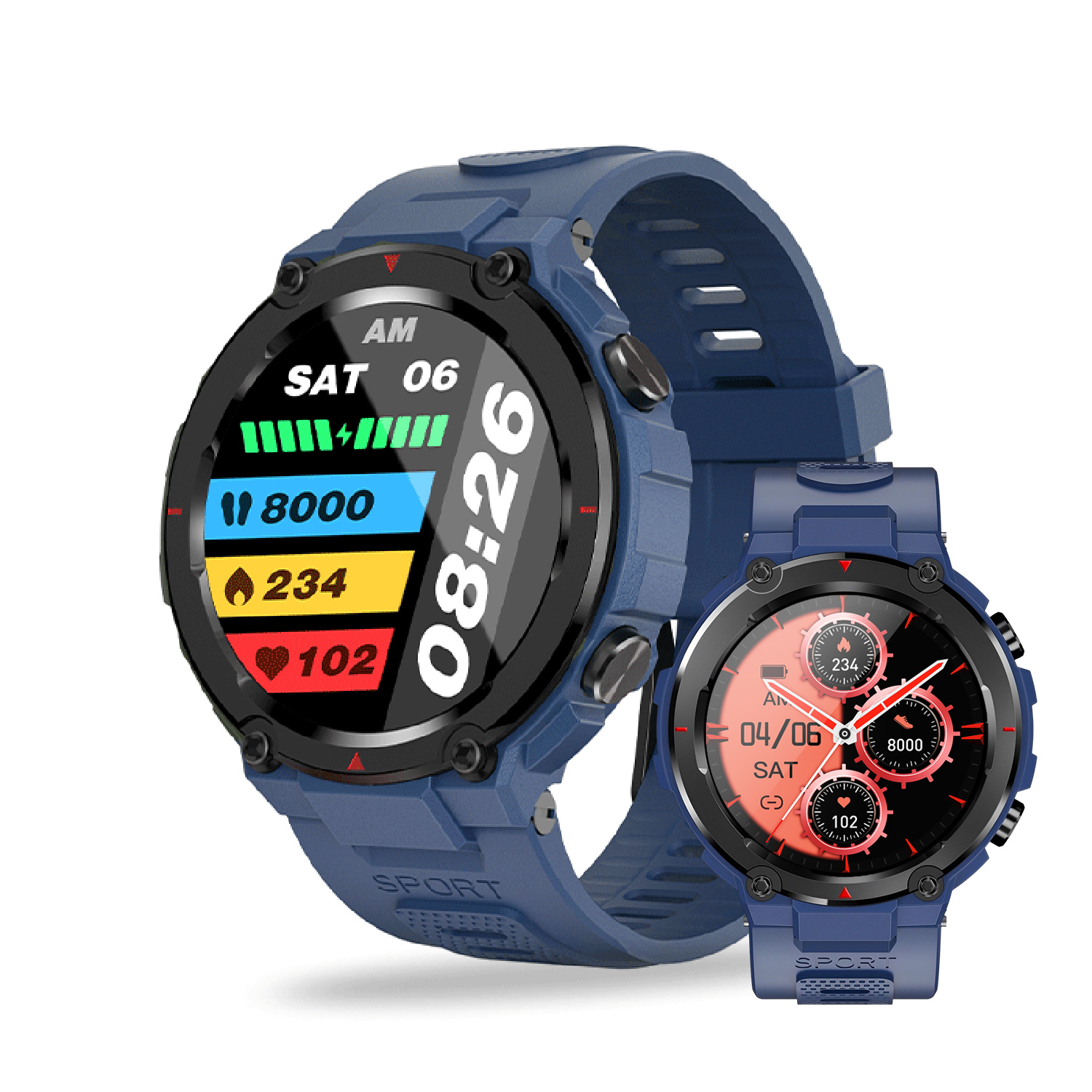 Aolon Smart Watch AMOLED Display 4 Satellite 4 Modes GPS Outdoor Sports ...