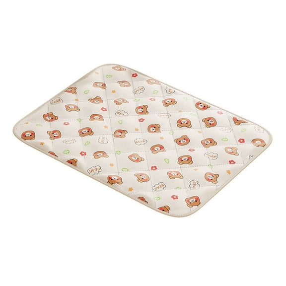 Aolso Waterproof Toddler Mattress Protector50*40cm Washable Bed Pad