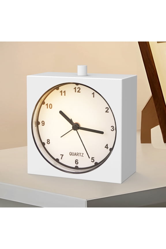 Alarm Clock with Night Light, Travel Clock, Button Control