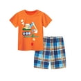 thumbnail image 1 of Aolyty Boys Outfits Set T-Shirt Summer Pants 6T, 1 of 5