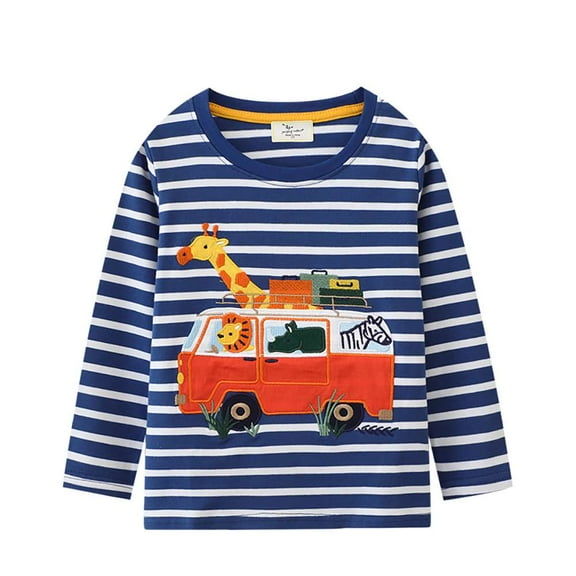 Aolyty Little Boys Cotton Sweatshirt For Autumn 4T