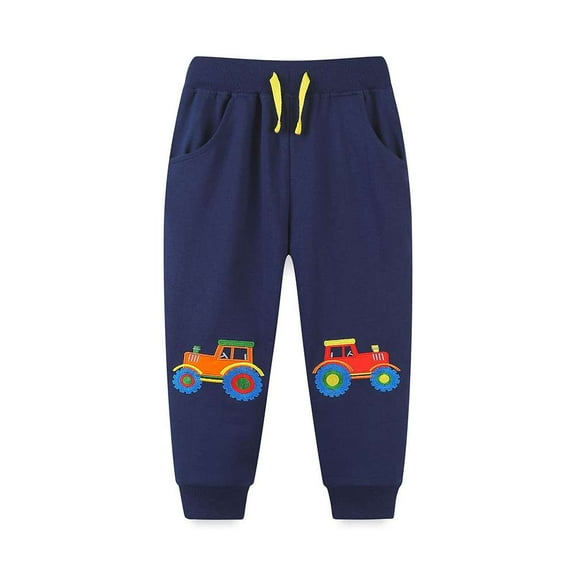 Aolyty Little Boys Sweatpants Car Sport Pants 4T