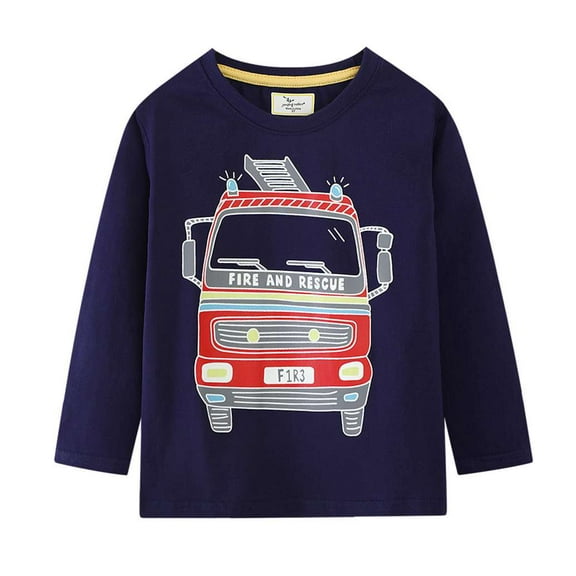 Aolyty Toddler Boys T-shirt Glow in Dark Top 3T