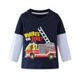 thumbnail image 1 of Aolyty Toddler Boys Sweatshirt Crewneck Pullover Top 3T, 1 of 7
