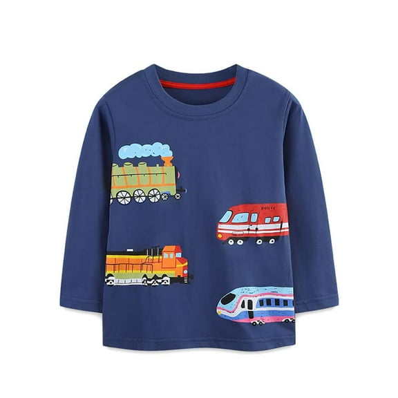 Aolyty Little Boys Cotton Sweatshirt For Autumn 4T