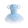 thumbnail image 1 of Aolyty Toddler Girls Princess Dress Blue 3T, 1 of 7