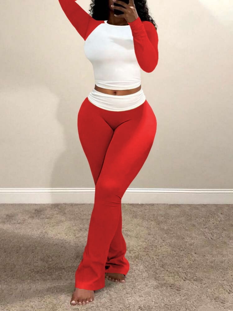Aomice Lounge Sets For Women 2 Piece Outfits Fall Comfy Tracksuits Red M: What Stands Out on Walmart