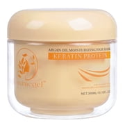 Aomimegel Collagen Hair Mask with Argan Oil, Deep Conditioner for Dry Damaged Hair, 10.15oz