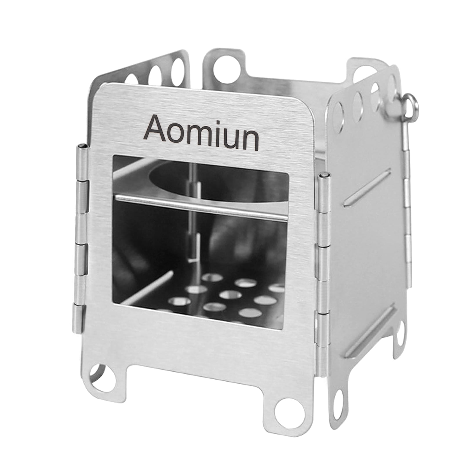 Aomiun Firewood stove,Stainless Steel Stove Wood Stove Pocket Portable ...