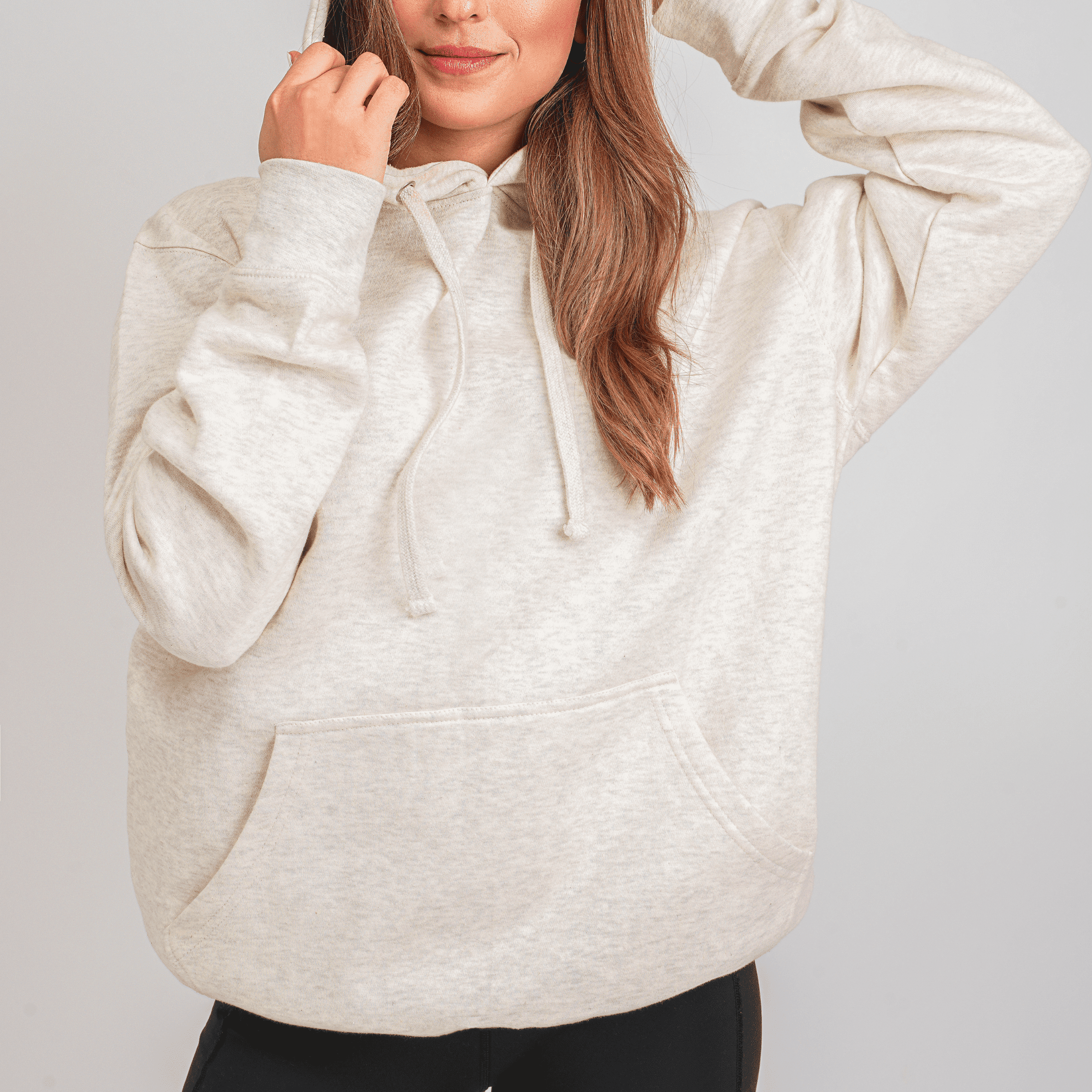 Hoodies for Women Oatmeal Heather Medium