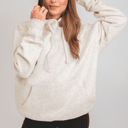 Aon Apparel Hoodies for Women – Comfortable High Cotton Womens Hoodie, More Breathable Stylish Hoodie Women Can Wear For All Occasions Soft and Cozy Women Sweatshirt (Oatmeal Heather L)