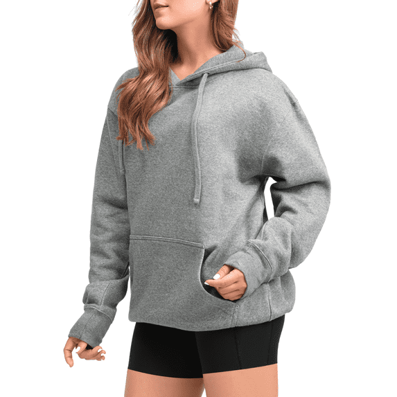Aon Apparel Womens Dark Grey Hoodie – High Natural Cotton Content for Breathability and Softness, Sensitive Skin Friendly Women Hoodies | Grey Hoodie Women Fashion | Charcoal Sweatshirt (Graphite XL)