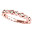 thumbnail image 1 of AoneJewelry 0.20 Ct. Elegant Diamond Design Wedding Band In 10K Solid White, Yellow & Rose Gold, 1 of 5