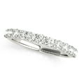 thumbnail image 1 of AoneJewelry 0.33 Carat Diamond Wedding Prong Set Band In 10K Solid White Gold, 1 of 5
