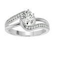 thumbnail image 1 of AoneJewelry 0.75 Carat Diamond 18K Engagement Ring In Solid White Gold, 1 of 5