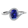 thumbnail image 1 of AoneJewelry 10K Rose, White & Yellow Gold 1.00 Carat Tanzanite Diamond Ring, 1 of 4