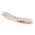 thumbnail image 1 of Aonejewelry 0.25 Carat Engagement Wedding Band In 10K Solid Rose Gold, 1 of 2