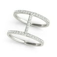 thumbnail image 1 of Aonejewelry 0.40 Carat Diamond Fashion Ring In 10K White Gold, 1 of 1