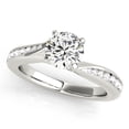 thumbnail image 1 of Aonejewelry 0.75 Ct. Halo Diamond Engagement Ring In 14k Solid White Gold, 1 of 2