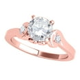 thumbnail image 1 of Aonejewelry 1/2 Carat Halo Engagement Diamond Ring Crafted In 10k Solid Rose Gold, 1 of 4