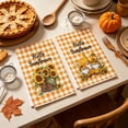 thumbnail image 1 of Aonerit 2 Pack Thanksgiving Kitchen Towels, Absorbent Cotton Dish Washing Towel, Fall Harvest Decorative Hand Towel, For Home Cleaning, 1 of 6