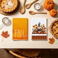 thumbnail image 1 of Aonerit 2 Pack Thanksgiving Kitchen Towels, Absorbent Cotton Dish Washing Towel, Fall Harvest Decorative Hand Towel, For Home Cleaning, 1 of 5