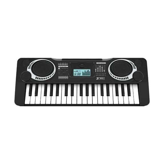 Aonerit 37 Keys Piano Keyboard, Electronic Digital Piano with Built-In Speaker Microphone, Portable Keyboard Gift Teaching for Beginners, Birthday Gift for Children