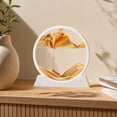 thumbnail image 1 of Aonerit 7in Moving Sand Art Hourglass, Dynamic Sandscape Picture Decor, High End Home Decoration, Wine Cabinet Office, 1 of 5