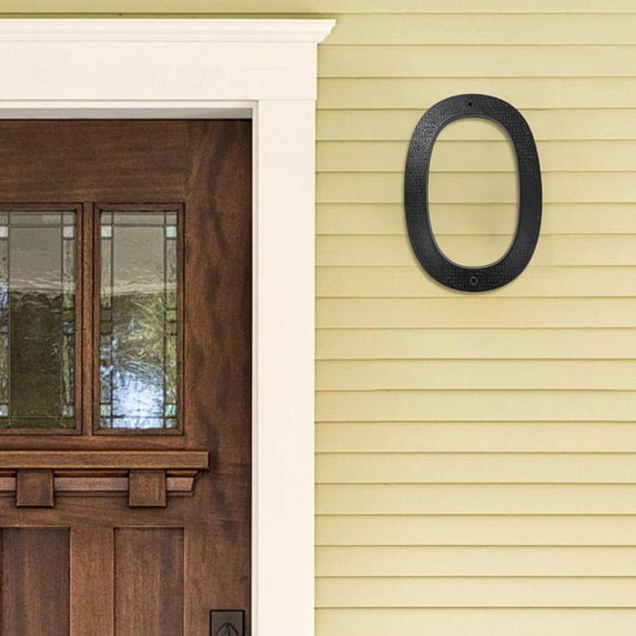 Aonerit 8In Modern Metal House Numbers, Door Address Letters And Numbers, Outdoor Outside Sign,For Home Entryway