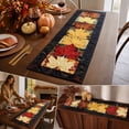 thumbnail image 1 of Aonerit Quilted Maple Leaf Tablecloth, Printed Autumn Dining Decor, Washable Living Room Kitchen Cover, Seasonal Home Party Table Accessory, 1 of 6