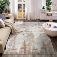 thumbnail image 1 of Aonewoe 5x8 Area Rugs for Living Room Abstract Washable Rugs Soft Neutral Bedroom Rug Non Slip Indoor Carpet for Living Room, Dining Room, Playroom, Office (Beige), 1 of 9