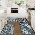 thumbnail image 1 of Aonewoe Boho 3 Piece Kitchen Rug Set Washable Non Slip Kitchen Mats for Floor Decorative Bohemian Kitchen Rugs and Runners Floor Mat for Hallway Laundry Room Sink, 1 of 7