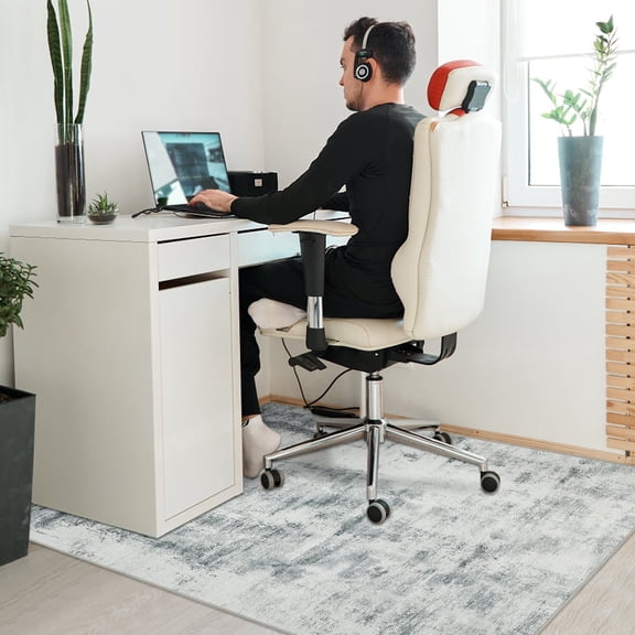 Aonewoe Office Chair Mat for Hardwood Floor Carpet, 36"X48" Desk Mat for Chair, Non Slip Computer Chair Mat, Floor Mat Office Rugs for Rolling Chairs Hardwood Floors