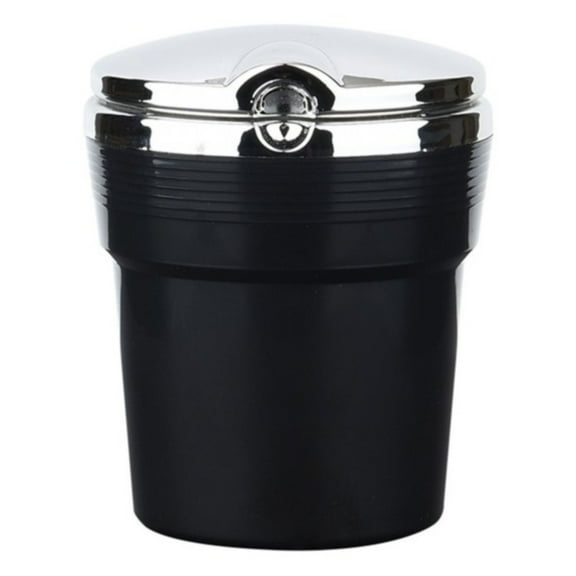 Aonity 1* Ashtray， Car Ashtray Cup Holder Led Portable Car Truck with Lid Suitable for Home Car Ashtray