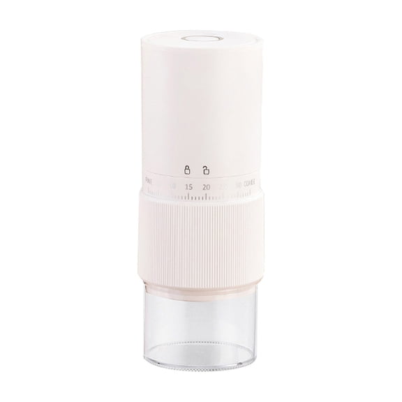 Aonity 1 Coffee Machine, Portable Rechargeable Coffee Grinder 30 Adjustable Settings Ceramic Burr for to Cold Brew 1000Mah Battery Travel Friendly (25G Capacity)