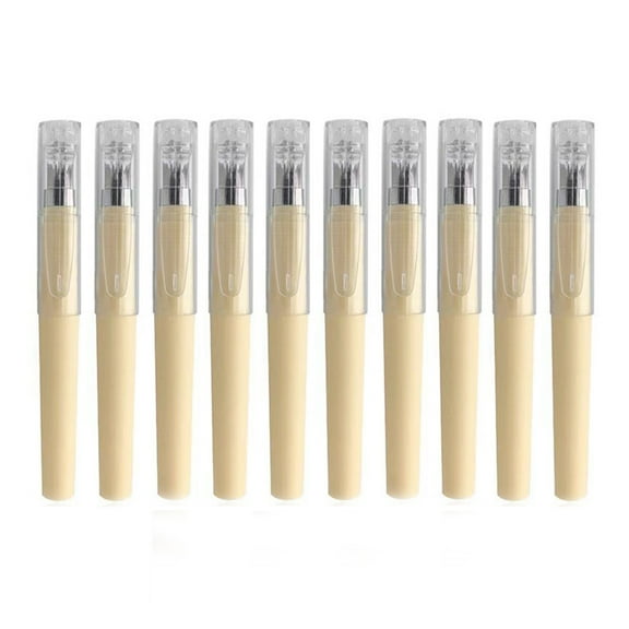 Aonity 10-Pack Mini Gel Pens, Short Pocket-Sized 0.5Mm Black Ink Pens for Office Travel