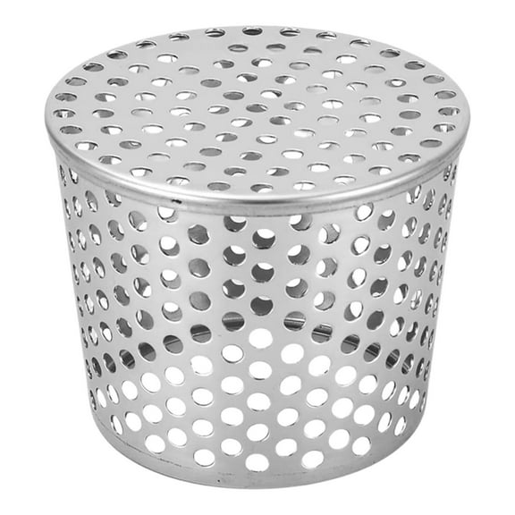 Aonity Drain Pipe Mesh Cover, Stainless Gutter Rain Gutter Downpipe Gutter Catcher Downpipe for Flat Roof Drain Drains and Downpipes