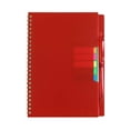 thumbnail image 1 of Aonity Erasable Notepad Red (Gift Box + 1 Pen + Cloth)， Reusable Smart Notebook Erasable Notebook Digitally Connected Notebook Set Smart Reusable Planner & Notepad Stone Paper Notebook 8.5X6.1In, 1 of 7