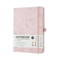 thumbnail image 1 of Aonity Marble Elastic Band Notebook Pink， Lined Journal Notebook 192 Pages College Ruled Notebook for Writing Note Taking Work 100 Gsm Thick Paper Hardcover Journal Medium 5.83" X 8.83", 1 of 7