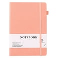 thumbnail image 1 of Aonity Simple Linear Notebook Pink， Lined Journal Notebook 200Pages A5 Medium Size (5.7'' × 8.3'') 100 Gsm Thick Paper – Hardcover Journaling Notebook for Work School & Note Taking, 1 of 8