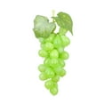 thumbnail image 1 of Aonity Simulation Grape Green， Assorted Artificial Grapes Frosted Grape Clusters Decorative Grapes Bunches Rubber Grape Bundles for Vintage Wedding Fruit Wine Faux Fruit Props, 1 of 8