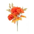 thumbnail image 1 of Aonity Simulation Maple Leaf Bundle Set, Artificial Mums Flowers with Stem Orange Flowers Arrangement for Home Fall Wedding Bouquet Thanksgiving Table Centerpieces Decor, 1 of 4