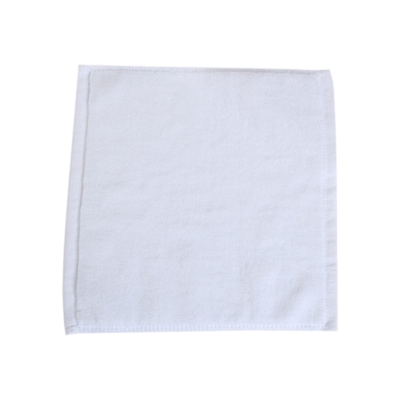 Aonity Solid Color Square Scarf, Cotton Towels Thick Absorbent Soft Cotton Towels for Home Use Plain Square Towels Carry with You