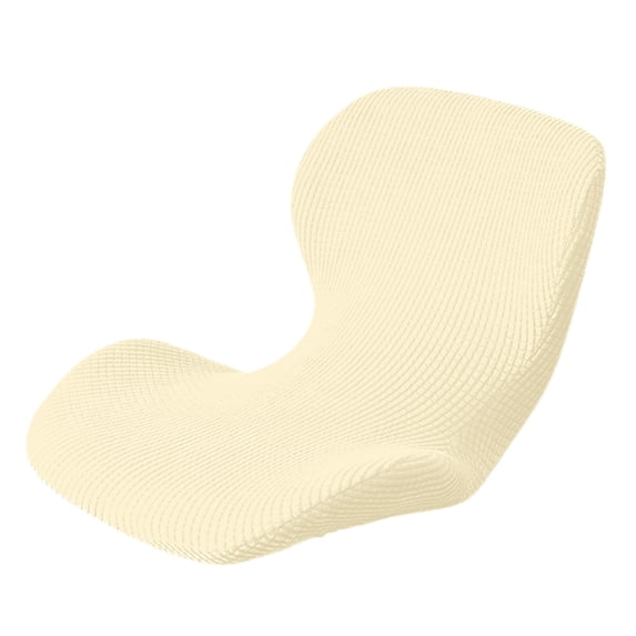 Aonity Stretch Fleece Butterfly Chair Cover Beige A, Elastic Fleece Butterfly Chair Cover Removable and Washable Seat Width 21 in Seat Length 16 in Back Width 18 in Back Height 14 In