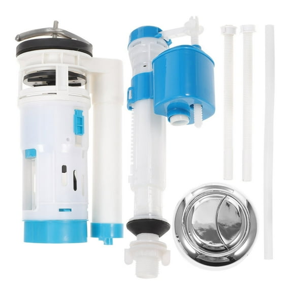 Aonity Toilet Parts Dual Flush Repair Kit, Toilet Parts Flush Repair Kit Fill Replacement and Conversion System Float Water Component
