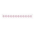 thumbnail image 1 of Aonity Transparent Acrylic Necklace Storage Rack Pink， Necklace Hanger Acrylic Necklace Holder Wall Mounted Jewelry Storage Bag with 12 Shaped Hooks Necklace Jewelry Holder Gifts for Girls, 1 of 7