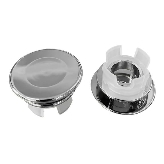 Aonity Wash Basin Overflow Ring Silver, Double Ring, Overflow Bathroom Ceramic Spare Artistic Sink Trim Assoeted Cover Basin Bathroom Products