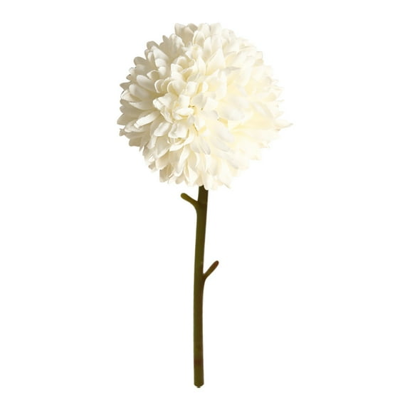 Aonity White Artificial Dandelion Decoration, Multicolor Artificial Fake Plastic Plant Flowers Home Garden Wedding Decor