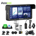 thumbnail image 1 of Aoocci C6 Pro 6.25" Dual 1080P Motorcycle Dash Cam, GPS Navigation Screen, Wireless CarPlay & Android Auto, Tire Pressure Monitor Sensor TPMS, IP67, 1 of 13