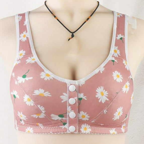Aoochasliy Bras for Women No Steel Ring Lactation Vest Bra Back Adjustment Yoga Running Bra